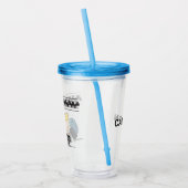 Verre En Acrylique Schroeder Charlie Musique Brown (Gauche)