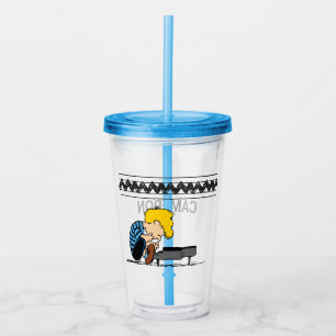 Verre En Acrylique Schroeder Charlie Musique Brown