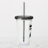 Verre En Acrylique Schroeder Charlie Musique Brown | Ajouter Votre No (Droite)