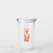 Verre En Acrylique Scooby-Doo "Cool fou" casque graphique (Devant)