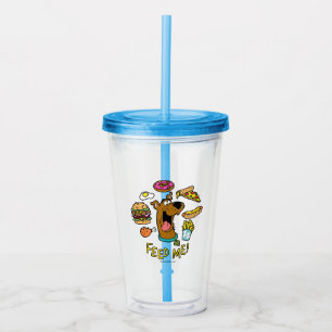 Verre En Acrylique Scooby-Doo Feed Me!