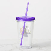 Verre En Acrylique Scooby-Doo | Je veux un collant Scooby (Dos)