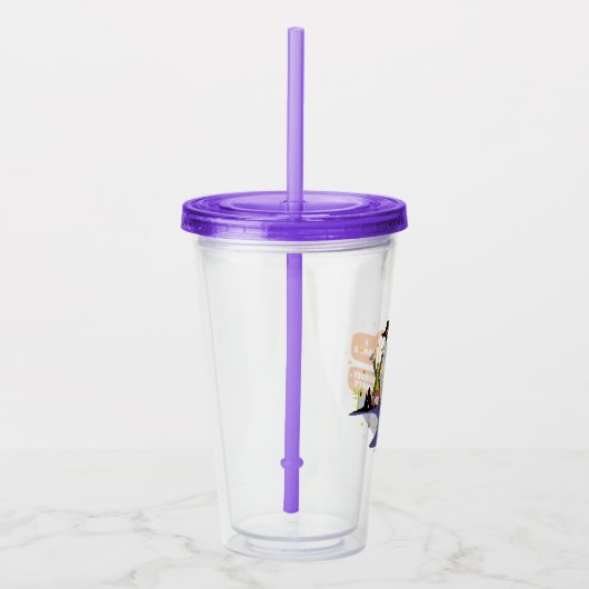Verre En Acrylique Scooby-Doo | Je veux un collant Scooby (Droite)