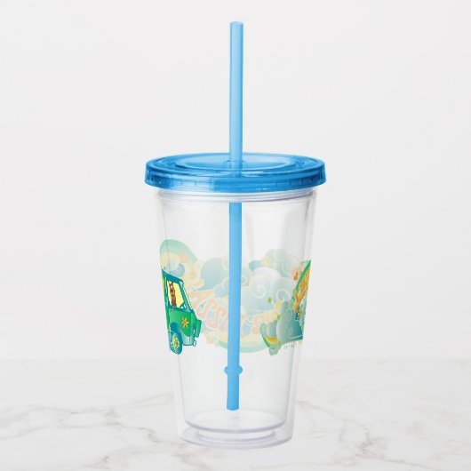 Verre En Acrylique Scooby-Doo | Machine Mystère "Je freine pour la pi (Droite)