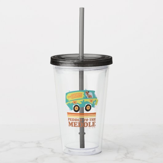 Verre En Acrylique Scooby-Doo Mystery Machine "Peddle to the Meddle" (Devant)