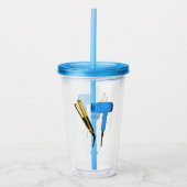 Verre En Acrylique Sèche-cheveux & lisseuse-cheveux illustration (Devant)