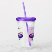 Verre En Acrylique Semicolon du papillon de sensibilisation au suicid (Gauche)