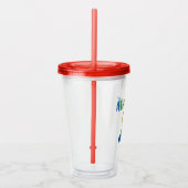 Verre En Acrylique Sensibilisation sur l'autisme Au-Quelques (Droite)