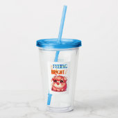 Verre En Acrylique Sentiment d'éclat (Dos)