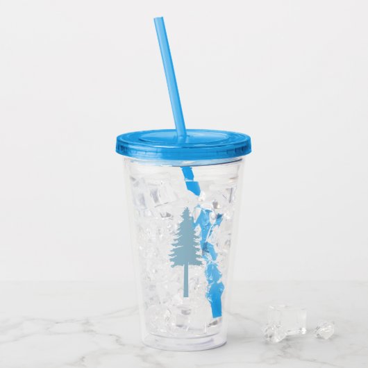 Verre En Acrylique Sequoia Tree Tumbler (Devant glace)