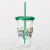 Verre En Acrylique Sesame Pals Doodley Graphisme (Droite)