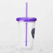 Verre En Acrylique Sésame Sésame | Comte von Count Doodle Heart (Droite)