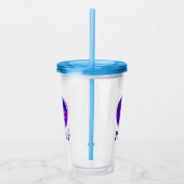 Verre En Acrylique SIGNE Zodiaque Pisces Espace Nebula (Droite)