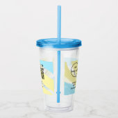 Verre En Acrylique Simple minimum q r code ajouter logo code d'analys (Droite)