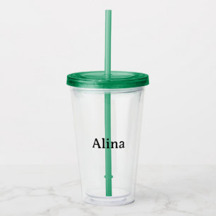 Verre En Acrylique Simple Professionnel Affaires 16oz clair