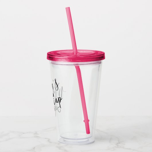 Verre En Acrylique Sippy Cup Script de maman (Gauche)