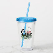 Verre En Acrylique Six le samedi.w (Dos)