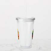 Verre En Acrylique SlipperyJoe's éblouissant arc-en-ciel cupcake (Droite)