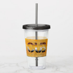 Verre En Acrylique SlipperyJoe's ourson culturellement enraciné LGBTQ