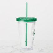 Verre En Acrylique SLYTHERIN™ Insigne de fierté de la Maison du serpe (Droite)