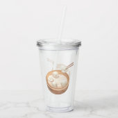 Verre En Acrylique Smile Dog - Xiao Long Bao Délice (Dos)