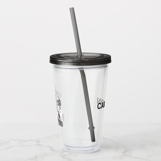 Verre En Acrylique Snoopy, Woodstock & Charlie Brown sur un chariot (Gauche)