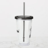 Verre En Acrylique Snoopy, Woodstock & Charlie Brown sur un chariot (Droite)