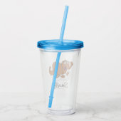 Verre En Acrylique Snuffleupagus Doodley Graphic (Dos)