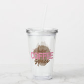 Verre En Acrylique Son espace à café (Dos)