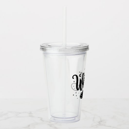 Verre En Acrylique Sorcière (Droite)