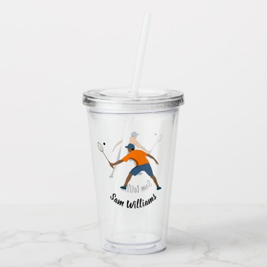 Verre En Acrylique Squash (Dos)