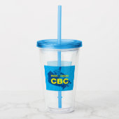 Verre En Acrylique SRC 1958 Logo Tumbler acrylique (Devant)