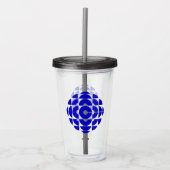 Verre En Acrylique SRC 1986 Logo Tumbler acrylique (Devant)