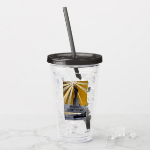 Verre En Acrylique Statue de la Liberté, US Navy Protégez l'Amérique