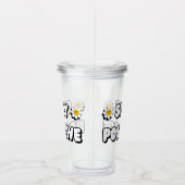 Verre En Acrylique Stay Positive (Droite)