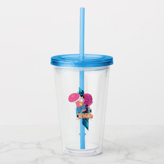 Verre En Acrylique Steven Universe | Sérieux Steven... Activez ! (Devant)