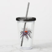 Verre En Acrylique Stylo Déplaisant et dessin d'encre Tarantula géant (Dos)