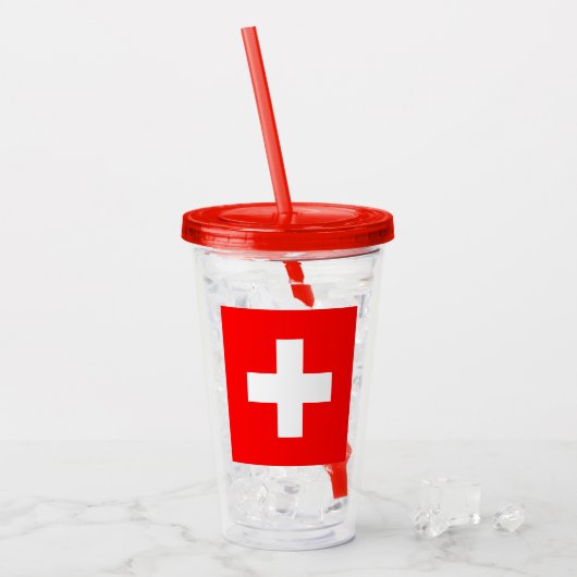 Verre En Acrylique Suisse (Devant glace)
