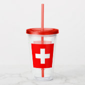 Verre En Acrylique Suisse (Devant)