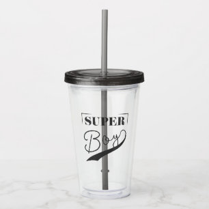 Verre En Acrylique Super Boy
