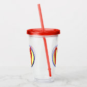 Verre En Acrylique Super Maman Emblem (Gauche)