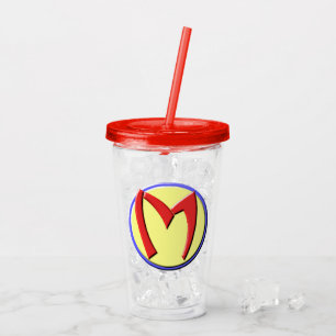 Verre En Acrylique Super Maman Emblem