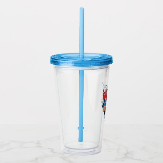 Verre En Acrylique Superman & Krypto Soar (Droite)