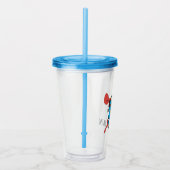 Verre En Acrylique Superman Poing droit levé (Droite)