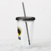 Verre En Acrylique Symbole Batman | Logo ovale (Gauche)