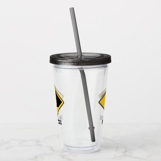 Verre En Acrylique Symbole de la route Free Rocks (Gauche)