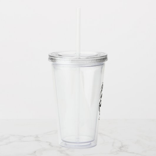 Verre En Acrylique SYMBOLE Zodiaque Libra (Droite)