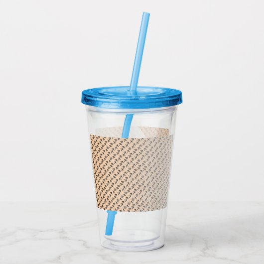 Verre En Acrylique Symbole zodiaque Sagittarius Standard par K Yoncic (Dos)