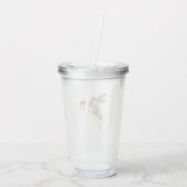 Verre En Acrylique Tache de libellule (Dos)