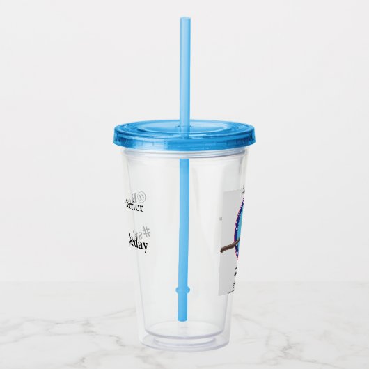 Verre En Acrylique Tasse doucement isolée de promenade (Droite)